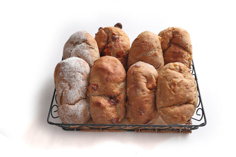 「大麦高加水パン 各種2個セット」